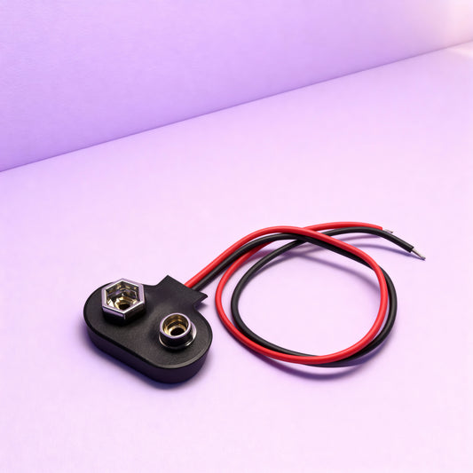 9 V Pil Başlığı