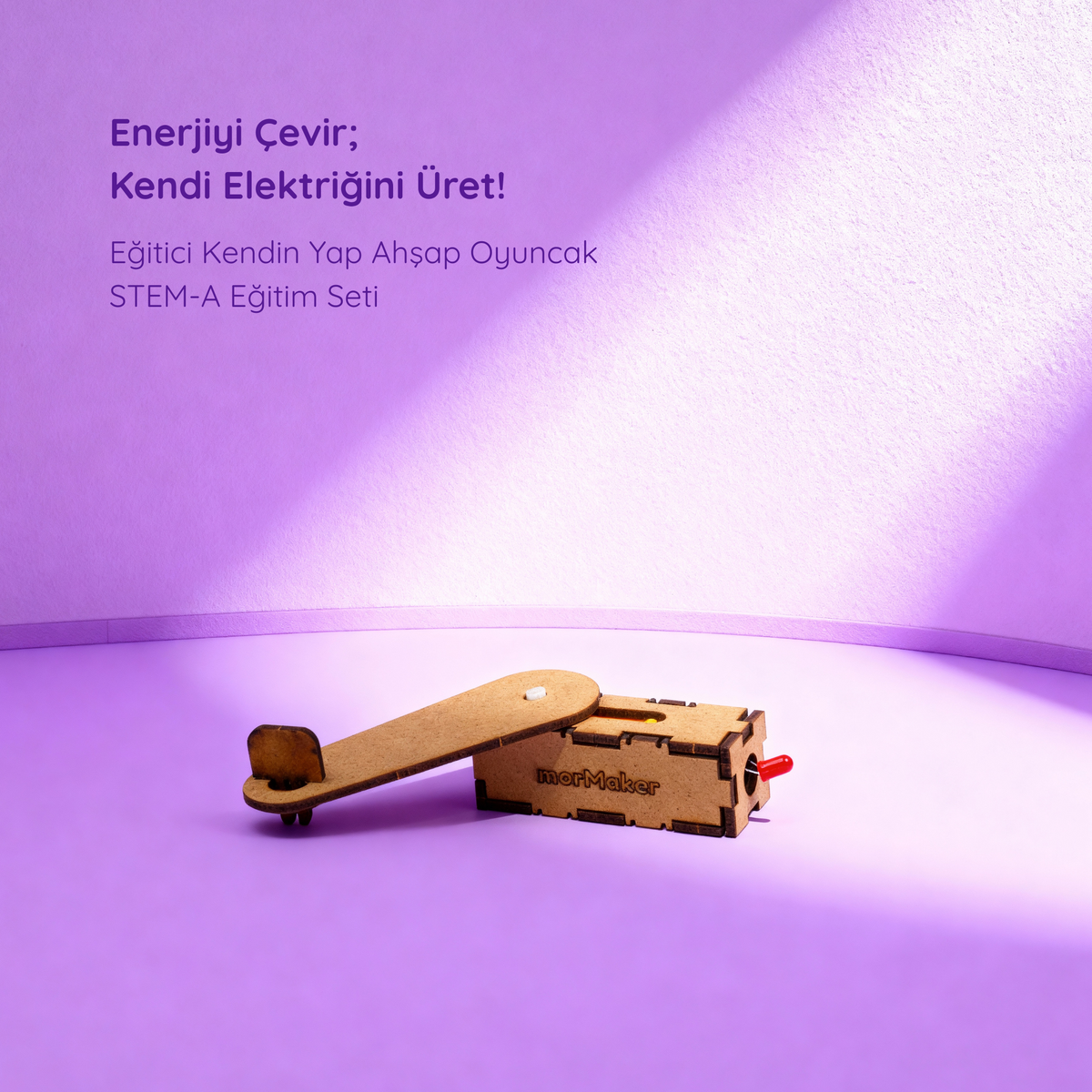 Manuel Dinamo Seti (Çevir Elektrik Üret)