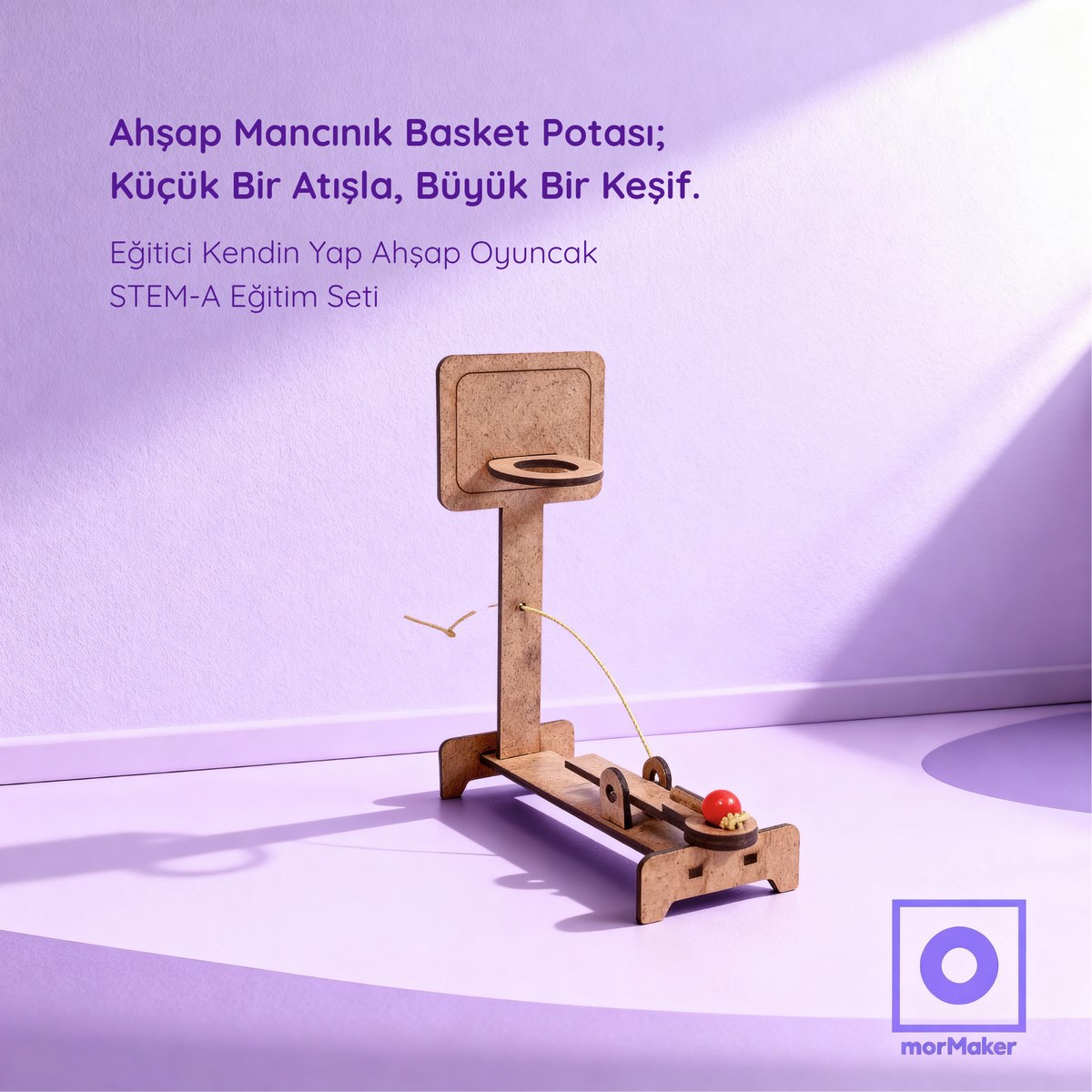 Ahşap Mancınık Basket Potası