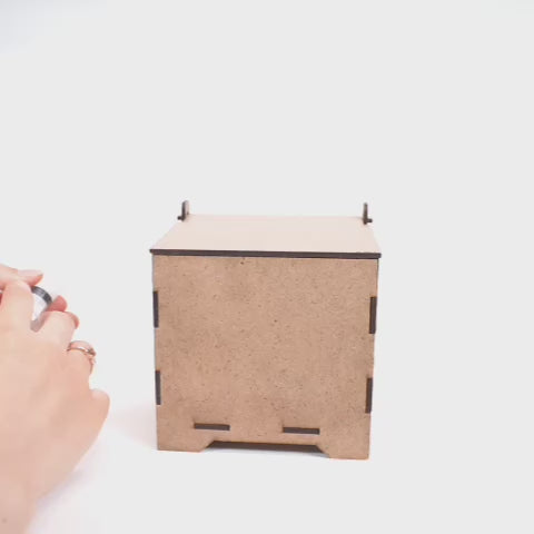 Hidrolik Kutu Kendin Yap Ahşap Oyuncak STEM-A Eğitim Seti